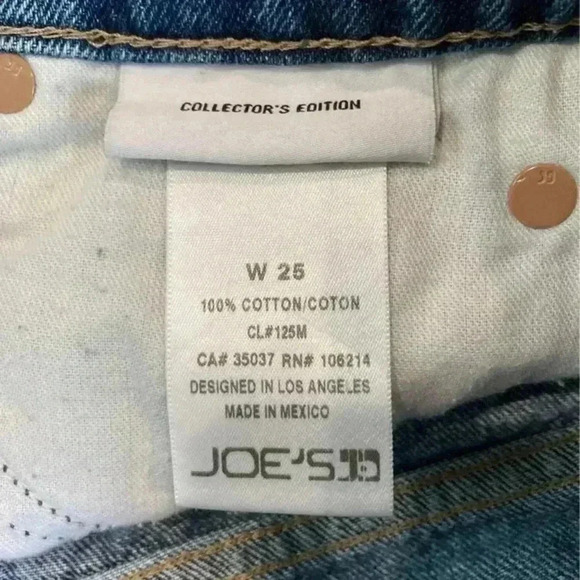 Joes jeans collectors edition fray hem shorts in size 25W - Picture 6 of 6